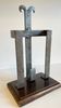 Vintage Wrought Iron Fireplace Match Holder