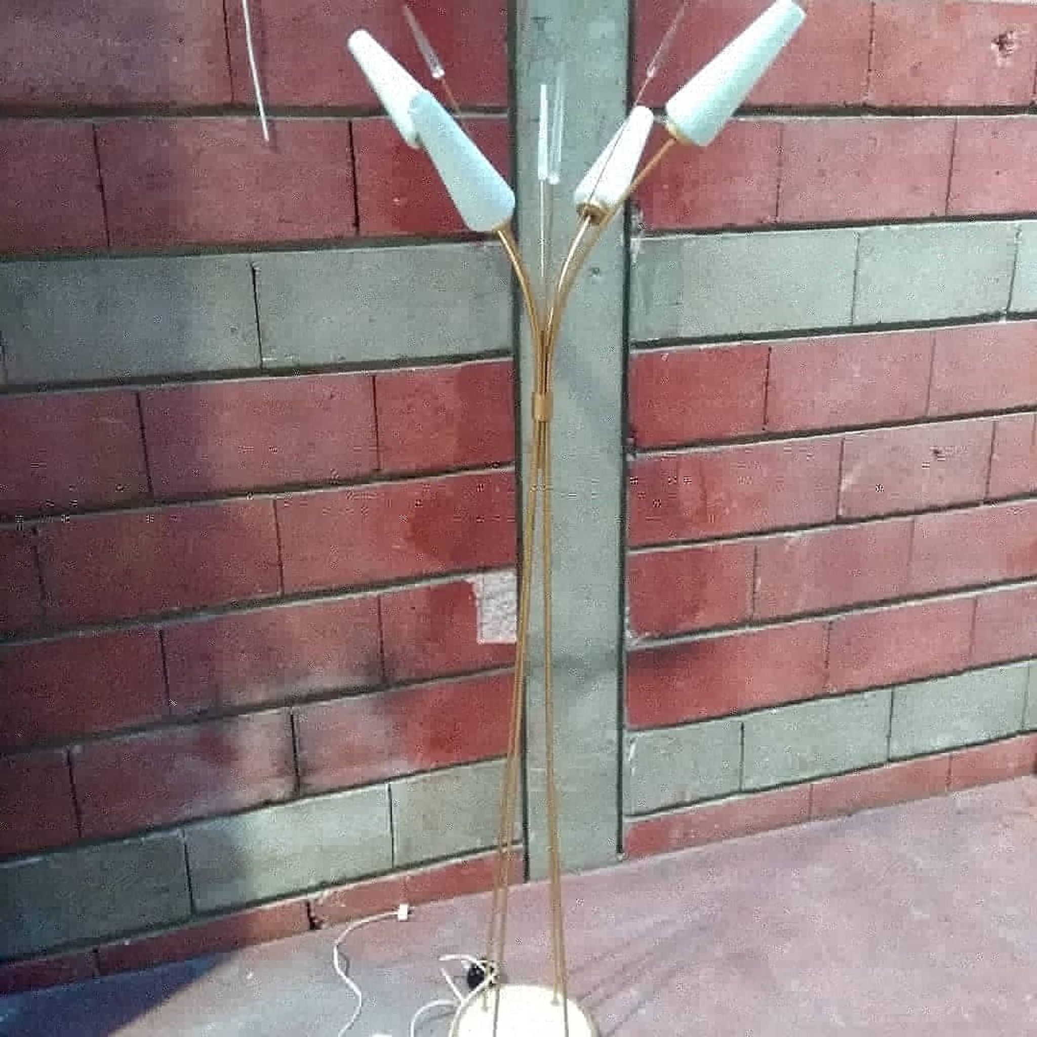 Brass lamppost year 1960