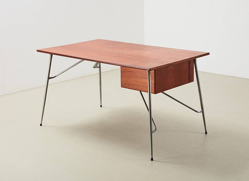 Borge Mogensen Drop Leaf Desk for Soborg Denmark 1953