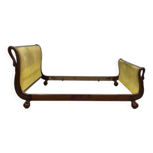 Lit Empire en acajou