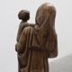 19th Century Belgian Madonna and Child Statue on Octagonal Base, Belgium