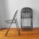 4 vintage folding chairs 1980 Niels Gammelgaard