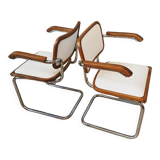 Cesca B64 armchairs by Marcel Breuer