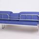 Bauhaus Blue Chrome Sofa, Czechia, 1930s