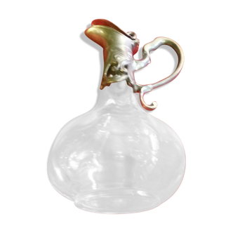 Art Nouveau wine carafe