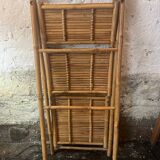 Vintage bamboo shelf
