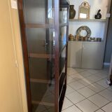 Wooden and glass showcase
