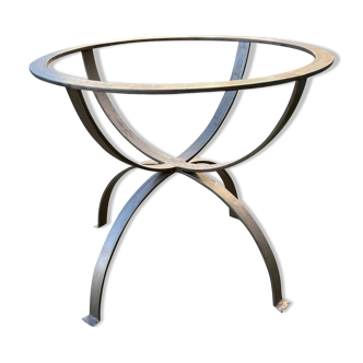 Table leg design in cast bronze 60s