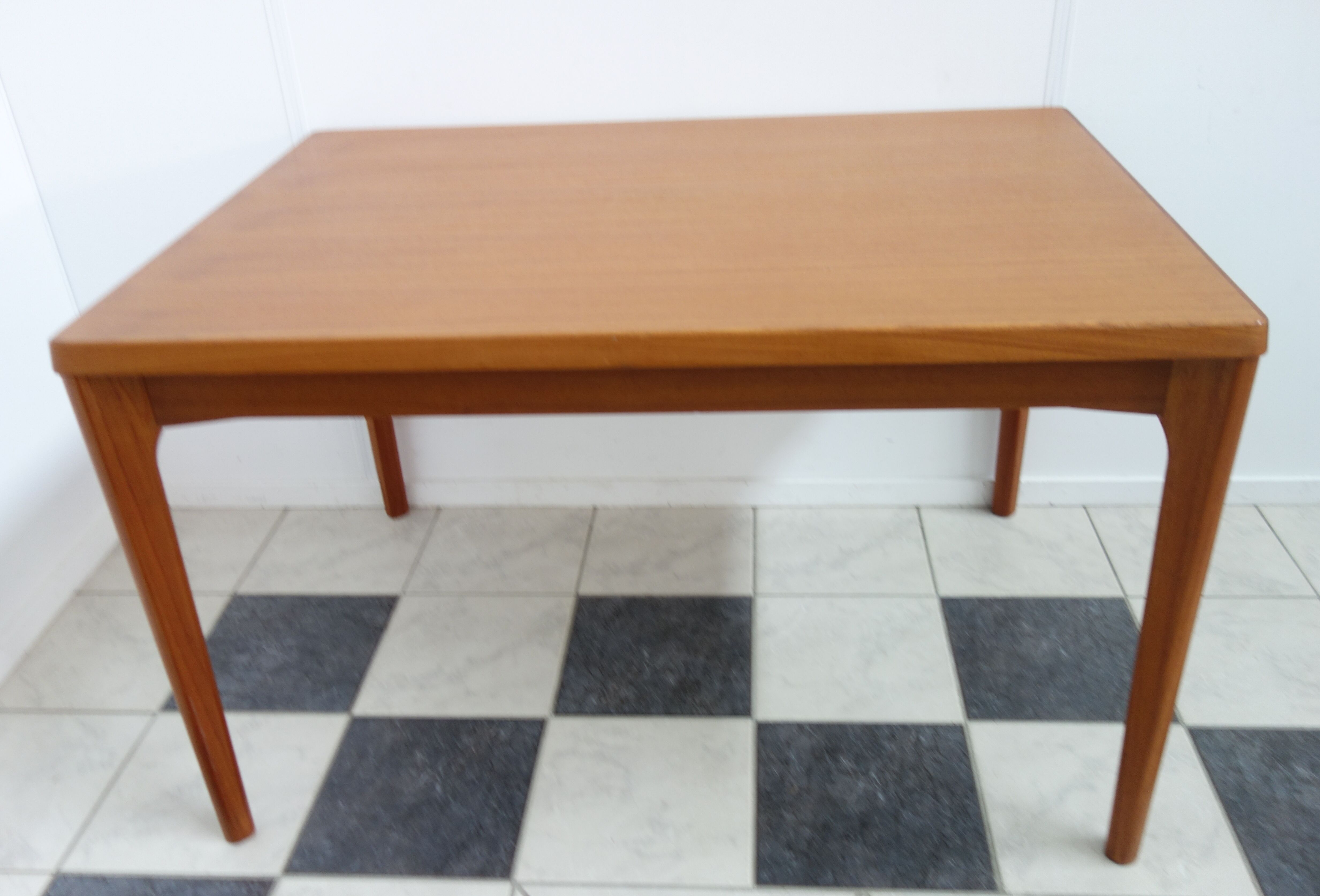 Danish teak dining table by Henning Kjaernulf 1960s