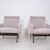 Pair of armchairs model "Galion" designed by Gilbert Steiner, published by Steiner, 1955
