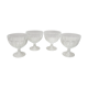Lot of 4 art deco glasses cups