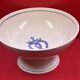 Salad bowl, bowl, stand-mounted compote dish, shower, Pornic, Vendée Heart, Chouan