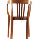 Antique oak Art Nouveau armchair