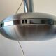 Suspension vintage UFO aluminium space age - années 70