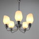 Mid-century chandelier, Elektroinstala Děčín, 1950