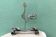 Wrought iron rooster candle holder, in the Marolles style