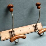 Wood and iron hangers