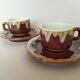 2 bistro coffee cups