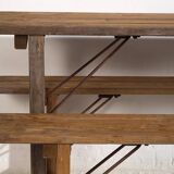 Outdoor table and bench set (c.1950)