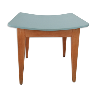 Tabouret vintage pied compas revisite