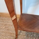 Pair of marquetry tables