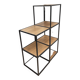 Lot de 2 étagères Fatboy Molecube verticales finition noyer
