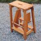 Escabeau en bois pliant 3 marches