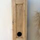 Small wardrobe in raw wood