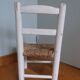 Chaise paillée enfant