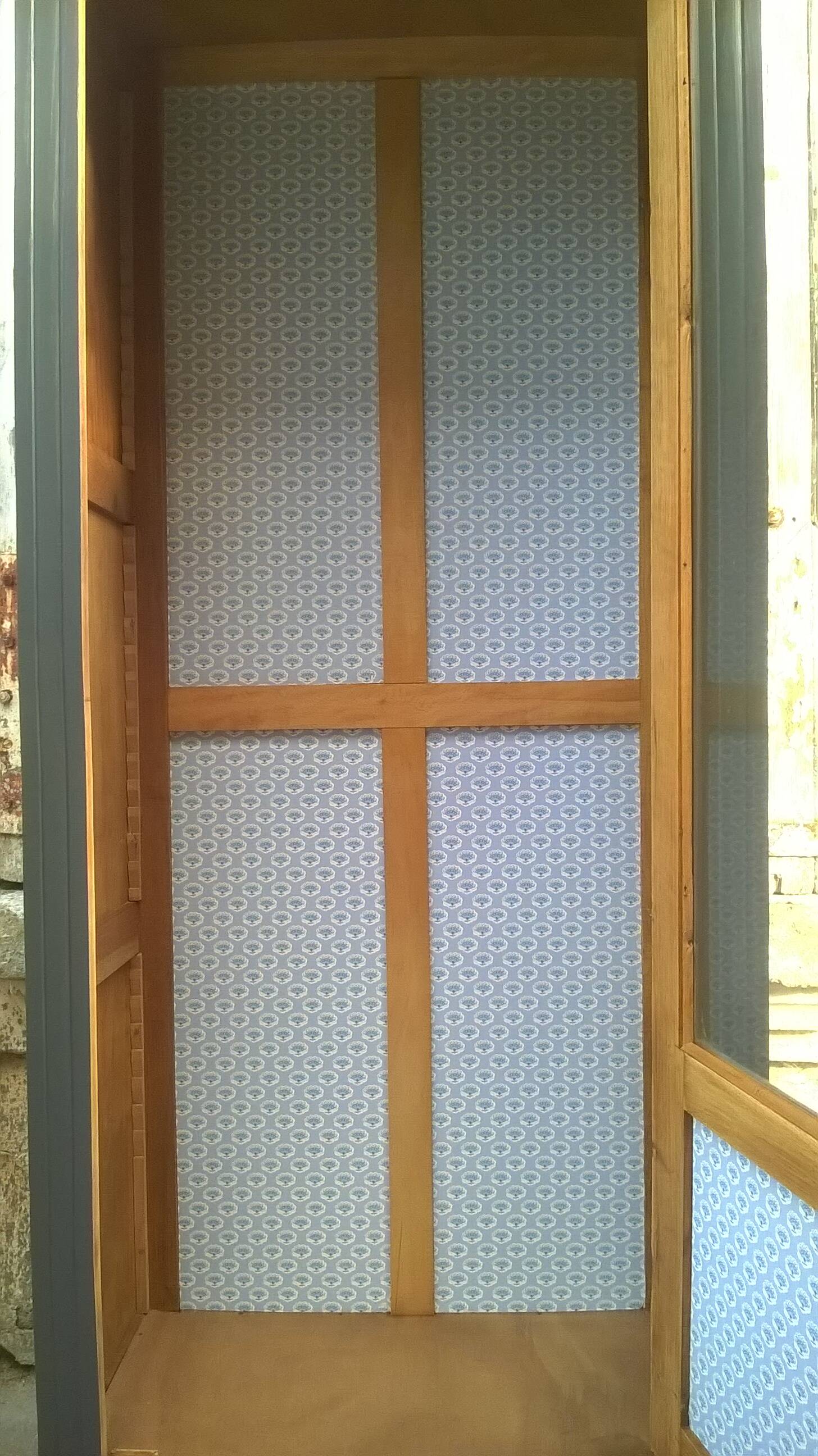 Parisian glass cabinet