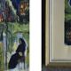 Oil on canvas framed by Frideborg Bryth, Finis Lordes, 1950