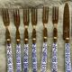 Fruit cutlery Meissen blue onion