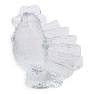 Glass paperweight pukeberg sweden