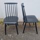 4 chaises scandinave Fanett Ilmari Tapiovara