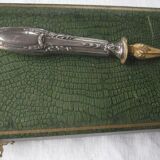 Anciènne pelle a tarte, kind, silver and vermeil 19th