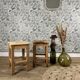 Wooden workshop stools