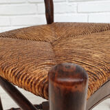 6 pcs, Original Danish country style chairs, 50s