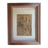 Original drawing Alfred Grévin