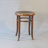 Low stool, wooden seat, circa 1930