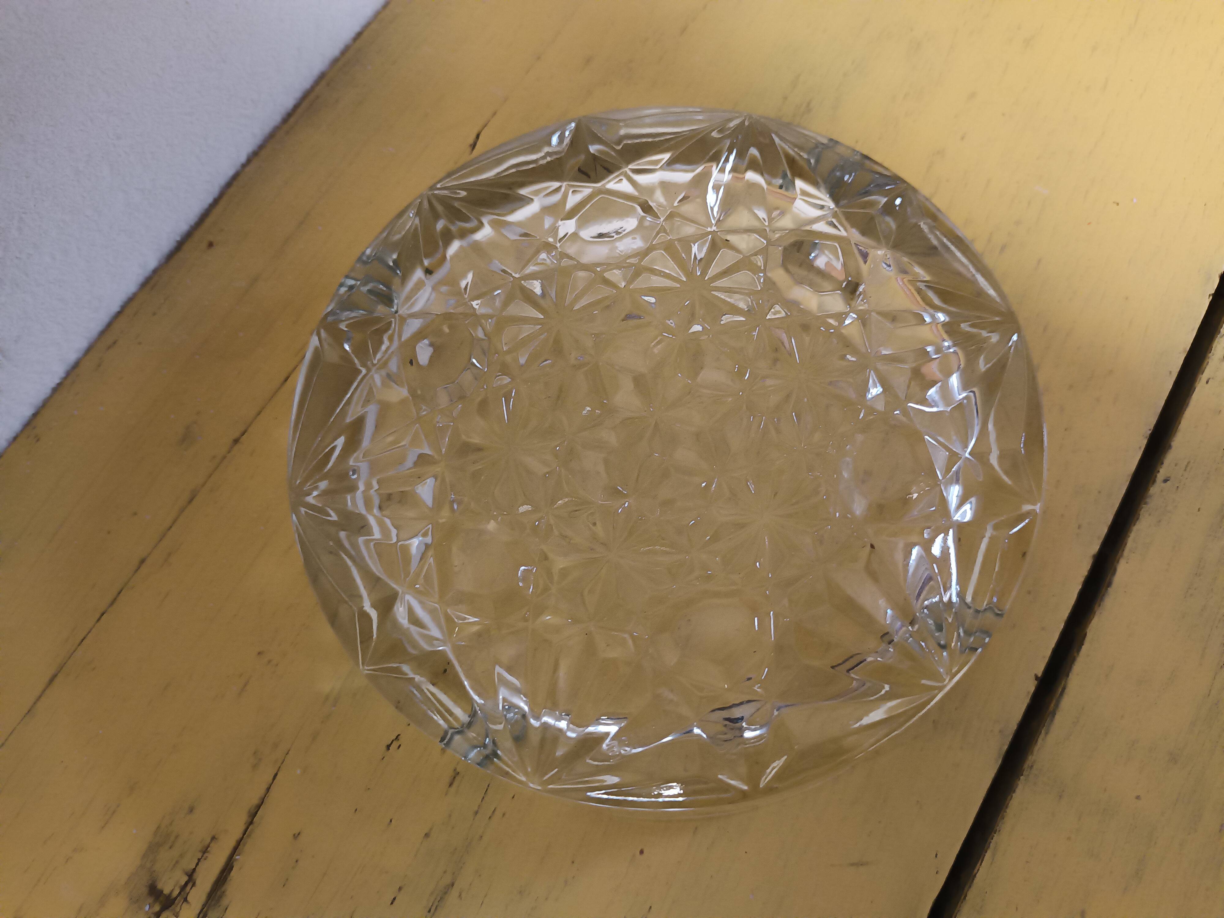 Crystal ashtray