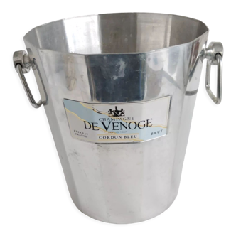 De Venoge vintage champagne bucket made in aluminium France