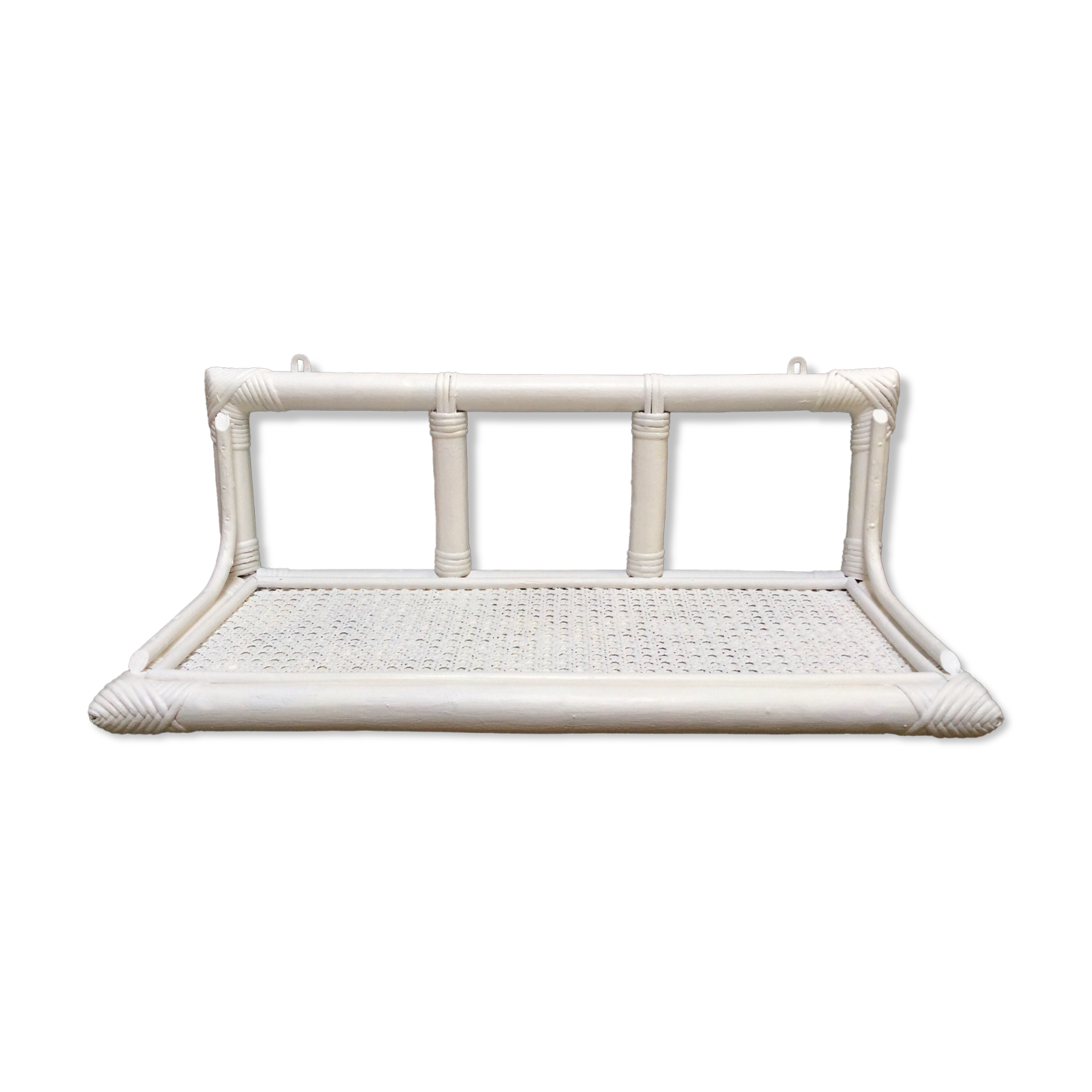 Rattan shelf and canning