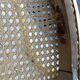 Old armchair Thonet canned wood