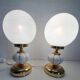 Pair of bedside lamps