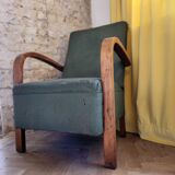 Fauteuil en bois courbé