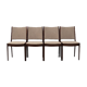 Set of four teak chairs by Johannes Andersen 1970