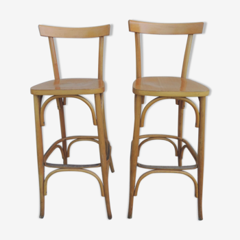 Paire de chaises de bar vintage  70/80