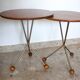 Guéridons Scandinave Vintage Albert Larsson Édition Alberts Tibro 1950 1960