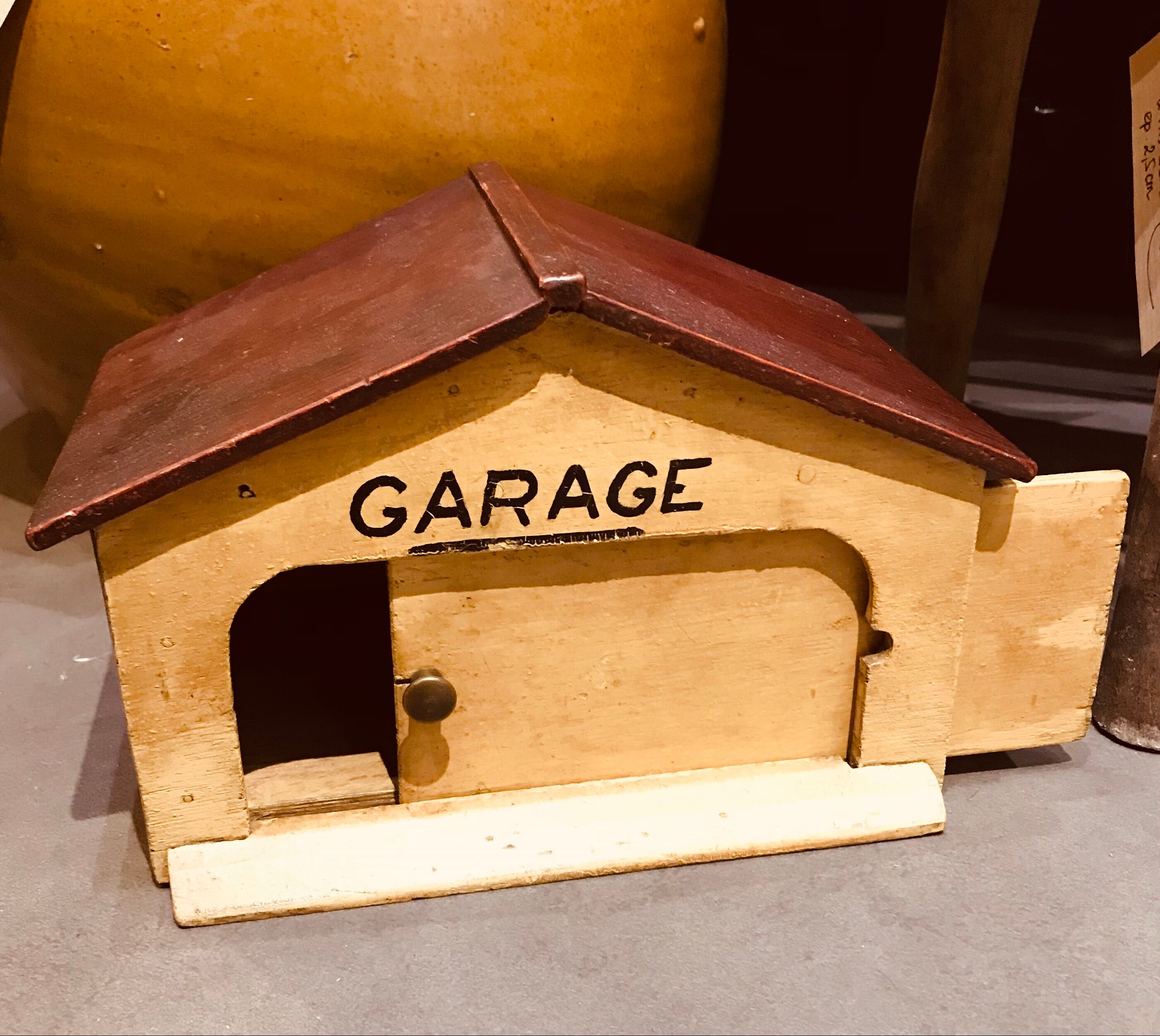 Vintage wood garage