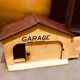 Garage bois vintage
